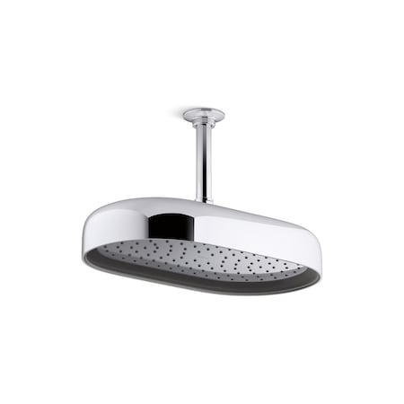 Kohler Statement 1F 305Mm/12  Oblong Rainhead Polished Chrome 26294-CP
